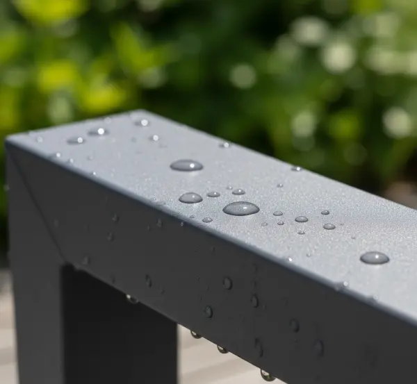 Czy stelaże aluminiowe malowane proszkowo są odporne na odpryski?