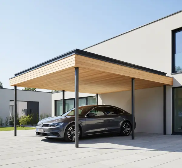 Dlaczego carport to tańsza alternatywa dla garażu murowanego?
