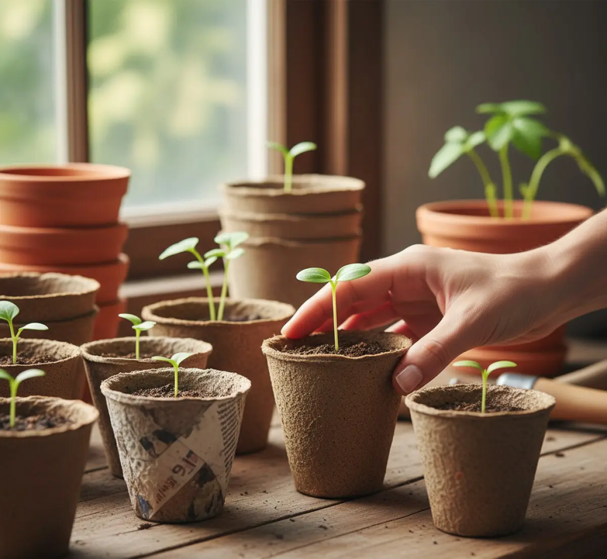 Dlaczego doniczki torfowe biodegradowalne to wybór zero waste?