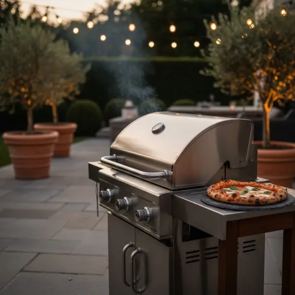 Dlaczego grillowanie pizzy wymaga zamkniętej pokrywy?