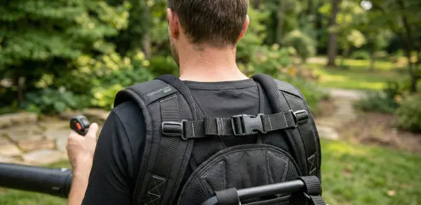 Dlaczego szelki do dmuchawy plecakowej odciążą Twoje plecy?