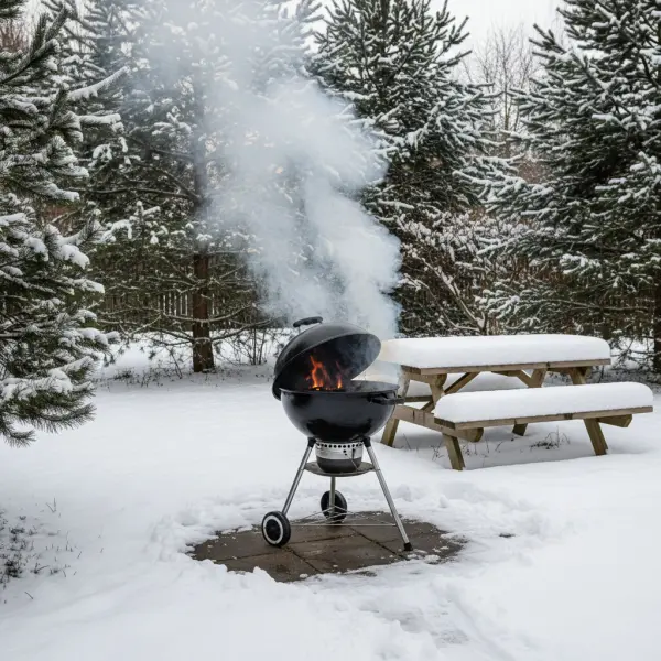 Jak przygotować się do bezpiecznego grillowania zimą?