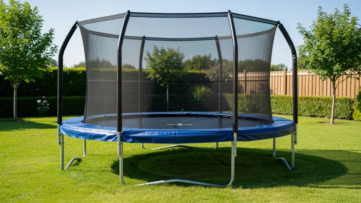 Jak wybrać bezpieczną trampolinę ogrodową dla swoich dzieci?